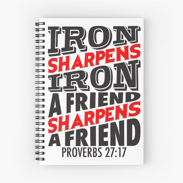 Item preview, Proverbs 27:17 designed and sold by plushism.
