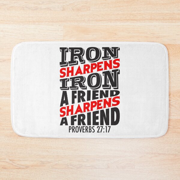 Item preview, Proverbs 27:17 designed and sold by plushism.