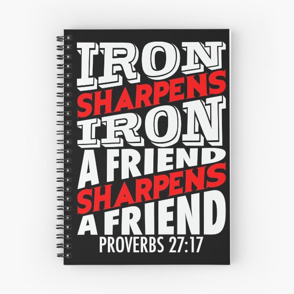 Item preview, Proverbs 27:17 designed and sold by plushism.