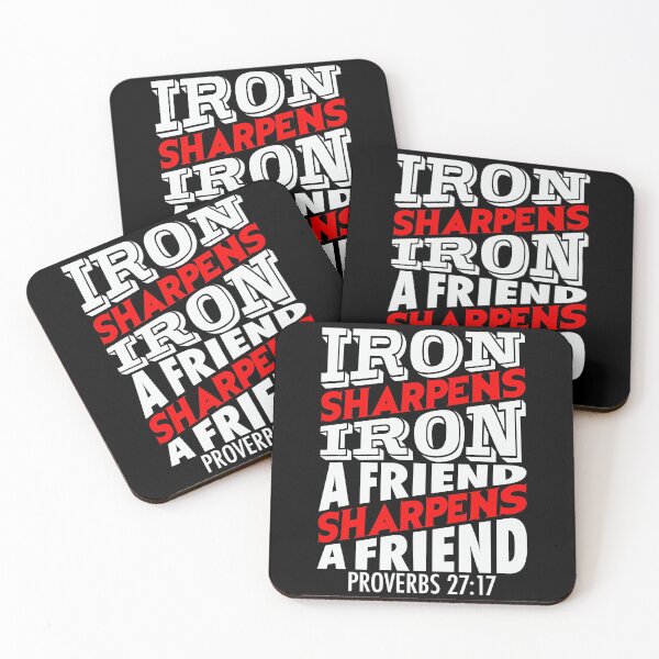 Item preview, Proverbs 27:17 designed and sold by plushism.