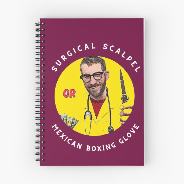 Item preview, Surgical Scalpel or Mexican Boxing Glove? (switchblade doctor) designed and sold by HamiltonmagicTs.