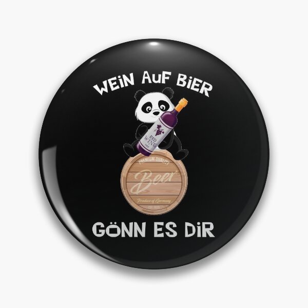 Item preview, Sweet Panda With Red Wine On Beer Treat Yourself designed and sold by besTmanuFacture.