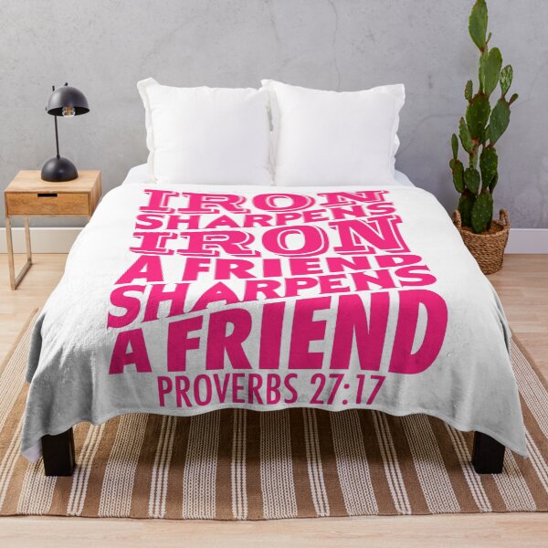 Item preview, Proverbs 27:17 designed and sold by plushism.