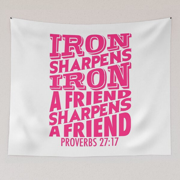 Item preview, Proverbs 27:17 designed and sold by plushism.