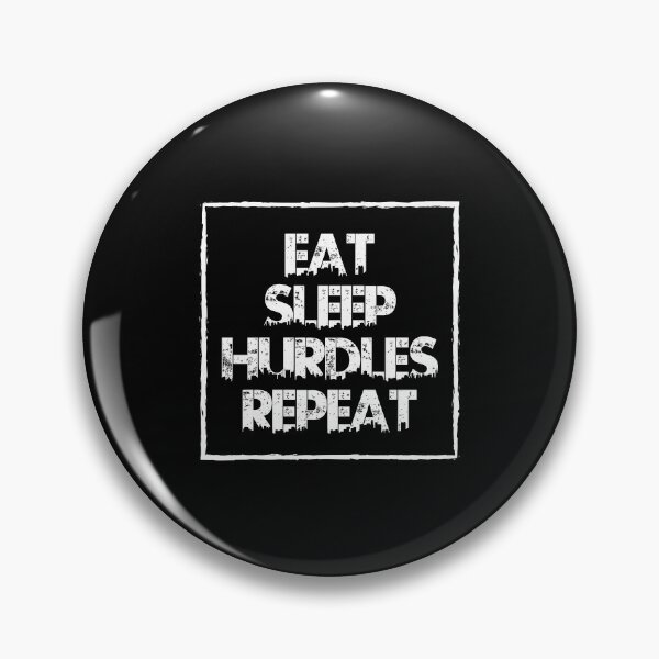 Item preview, Eat Sleep Hurdles Repeat Distressed designed and sold by gpsapparel.