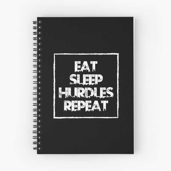 Item preview, Eat Sleep Hurdles Repeat Distressed designed and sold by gpsapparel.