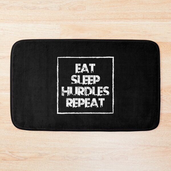 Item preview, Eat Sleep Hurdles Repeat Distressed designed and sold by gpsapparel.