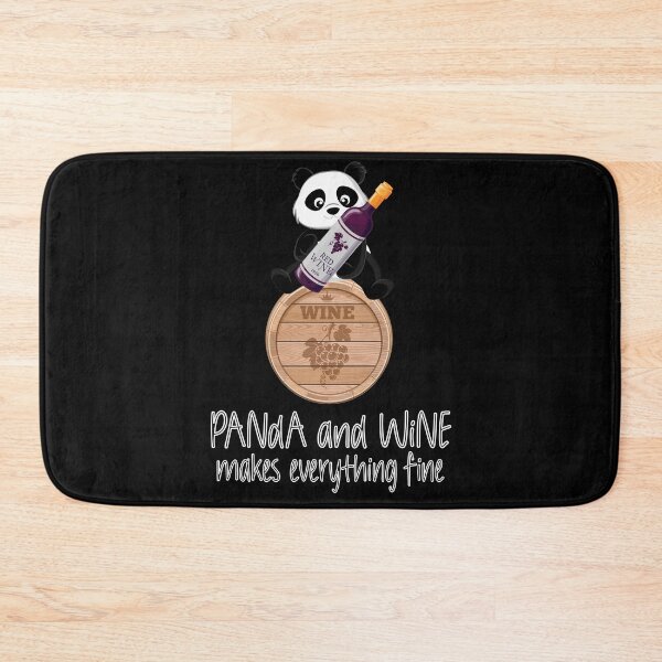 Item preview, Panda And Wine Makes Everything Fine designed and sold by besTmanuFacture.