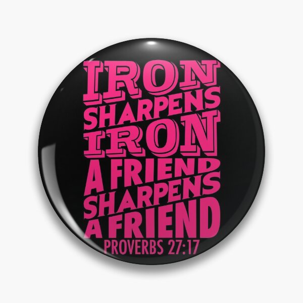 Item preview, Proverbs 27:17 designed and sold by plushism.