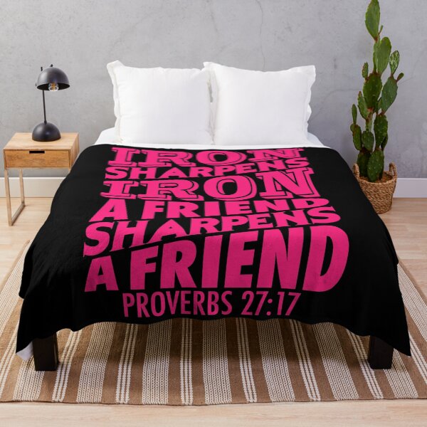 Item preview, Proverbs 27:17 designed and sold by plushism.