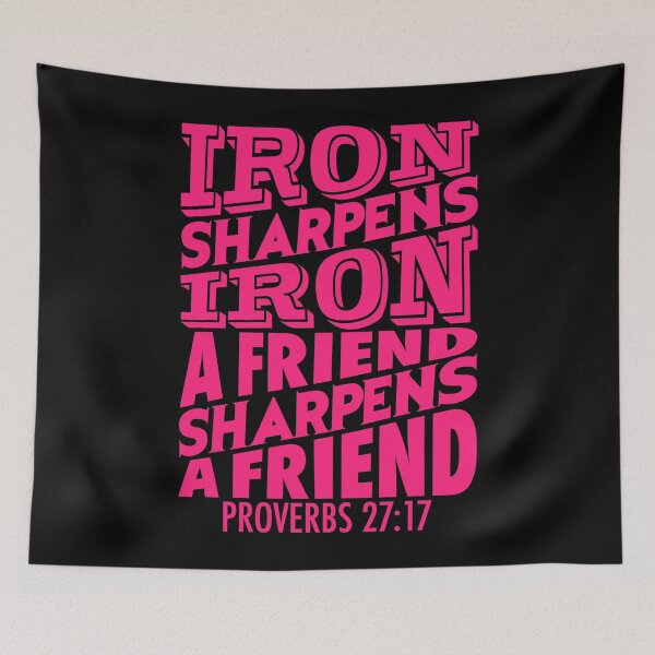 Item preview, Proverbs 27:17 designed and sold by plushism.