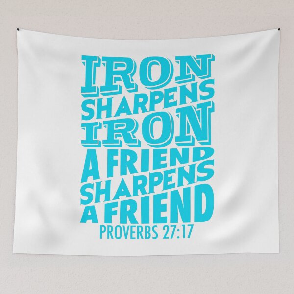 Item preview, Proverbs 27:17 designed and sold by plushism.