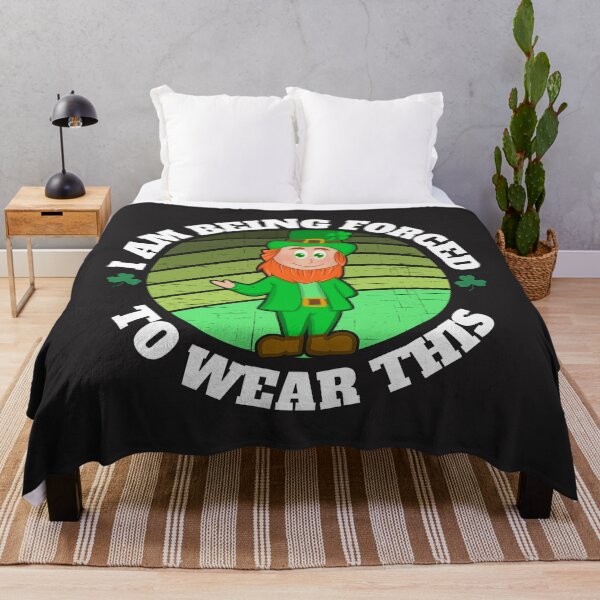 Item preview, I am being forced to wear this (leprechaun) designed and sold by UnboundFull.