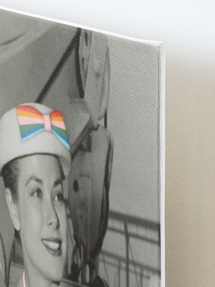 Alternate view of All Aboard the USS WAP Mounted Print