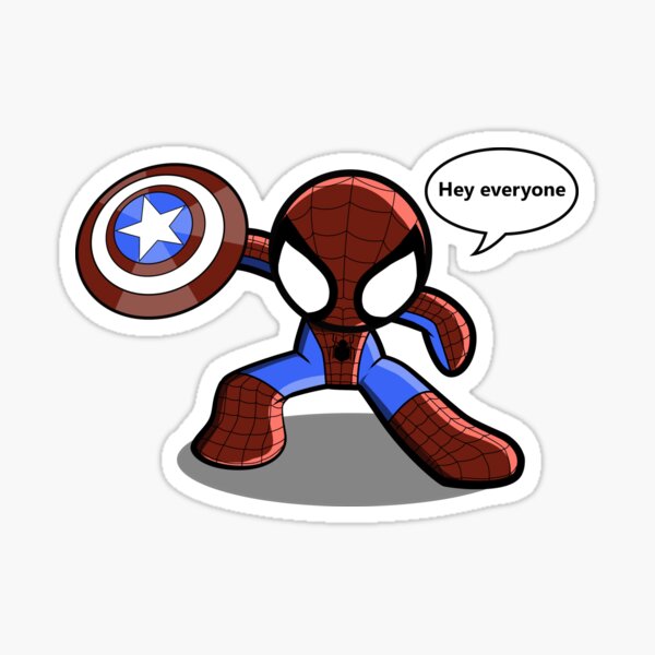 Badass Spider Sticker