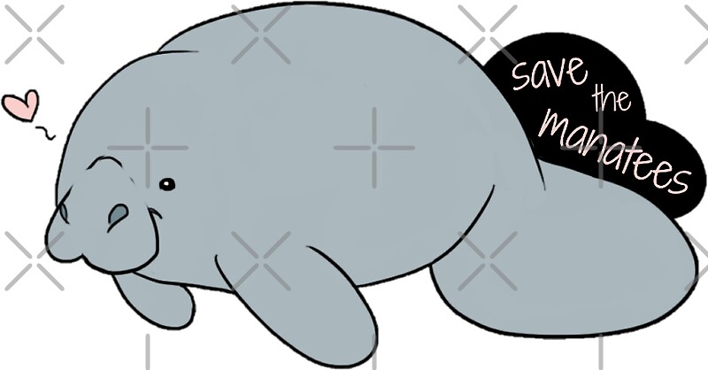 pups save a manatee