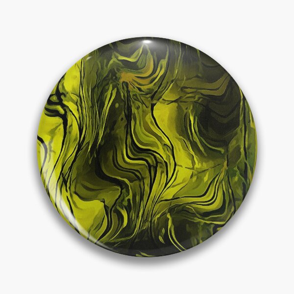 Item preview, Nervous Energy Grungy Abstract Art In Black and Yellow designed and sold by taiche.