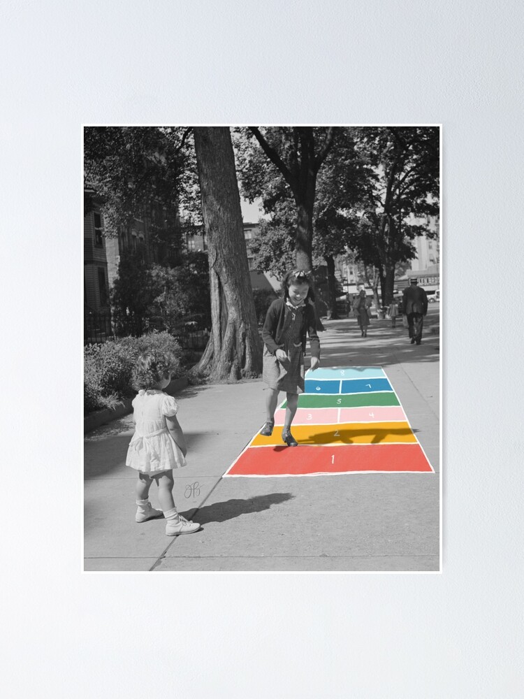 Alternate view of Hopscotch Poster