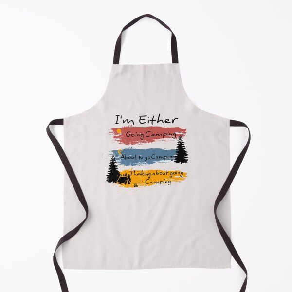 Item preview, I’m Either going camping about to go camping shirt designed and sold by Lukifo-Caster.