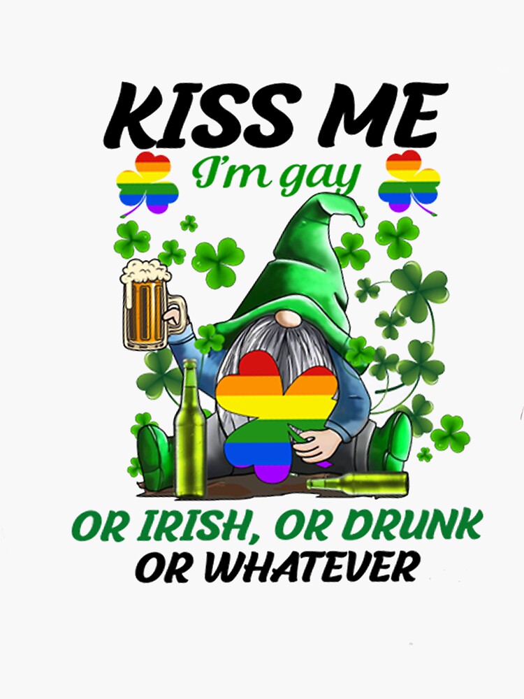 IRISH YOU WERE GAY LGBT Meme St Patricks Day Funny Sweatshirt