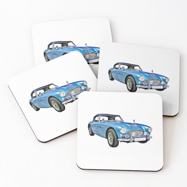 Classic Car Coasters (Set of 4)