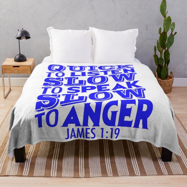 Item preview, James 1:19 designed and sold by plushism.