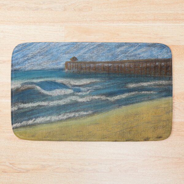 Item preview, Oak Island Beach Scene - Pastel Painting designed and sold by Michael Keeter.