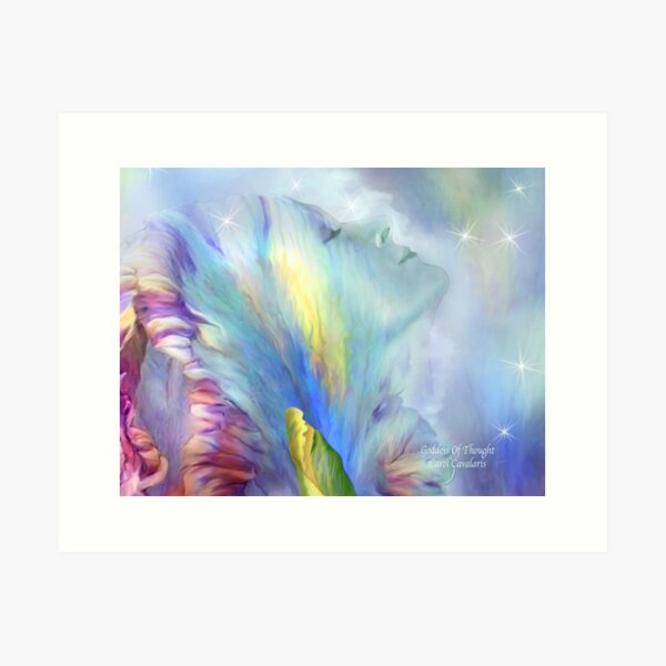 Item preview, Goddess Of Thought designed and sold by Carol  Cavalaris.