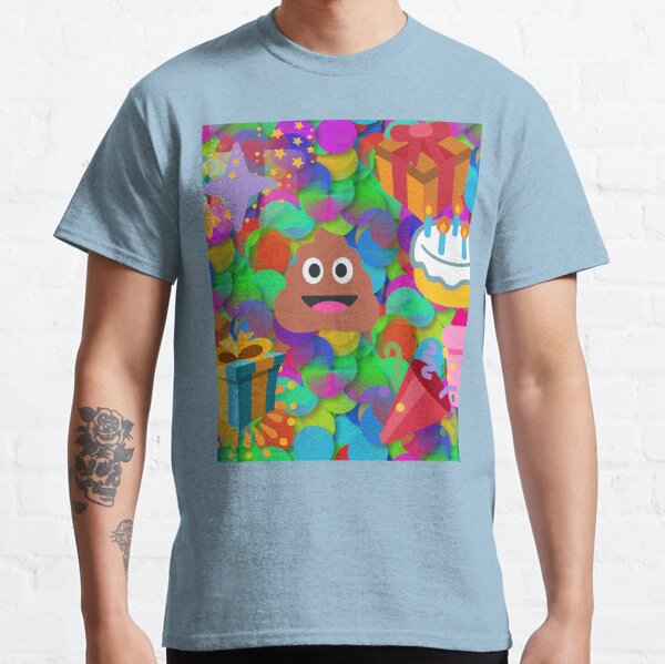 Poop Emoji Cake T Shirts Redbubble - poop t shirt roblox