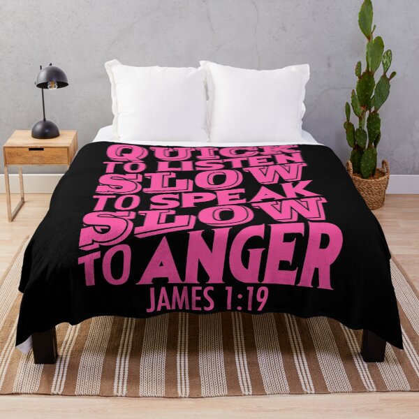 Item preview, James 1:19 designed and sold by plushism.