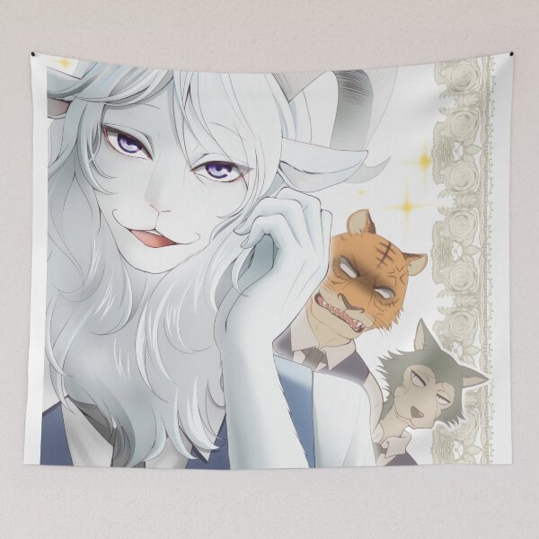 Item preview, Legoshi, Bill and Pina from Beastars designed and sold by gohin-san.
