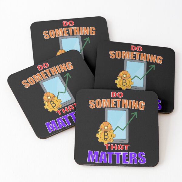 Item preview, Do Something That Matters Invest designed and sold by ChibiKolossus.