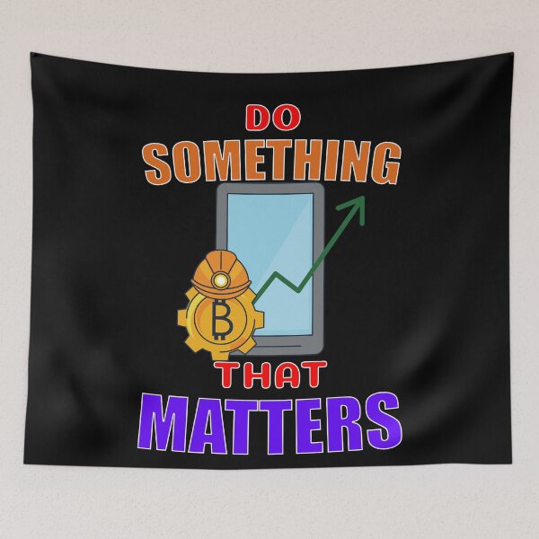 Item preview, Do Something That Matters Invest designed and sold by ChibiKolossus.