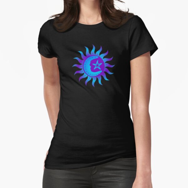 Celestial Harmony  Fitted T-Shirt