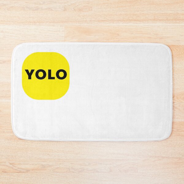 Item preview,  YOLO YOU ONLY LIVE ONCE App Button designed and sold by Form-2-idea.