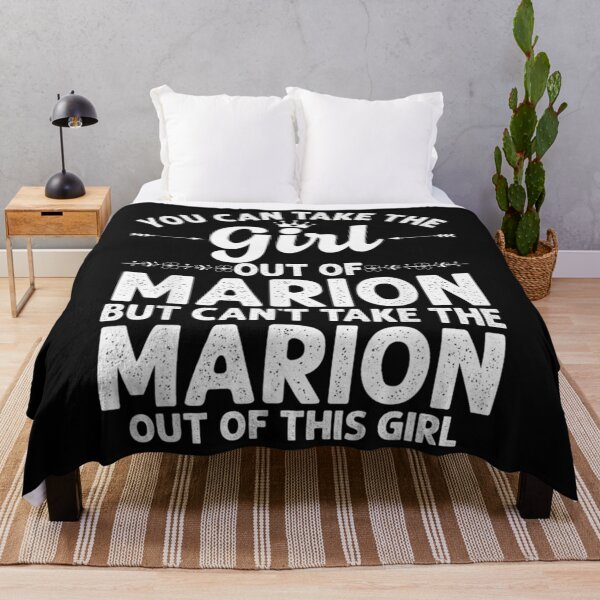 Item preview, Girl Out Of MARION IN INDIANA Gift Funny Home Roots USA designed and sold by ALISONABBOTTAU.