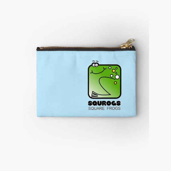 Item preview, Square Frog Retro Minimalist Squrogs Blue designed and sold by Quooki.