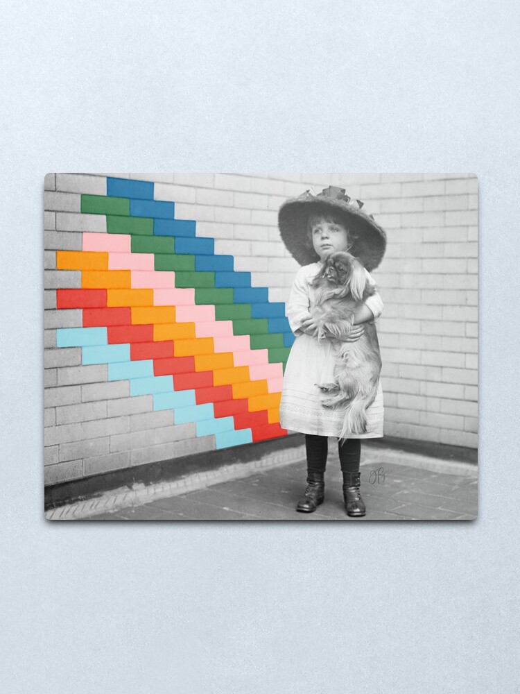 Alternate view of Somewhere Over the Rainbow Metal Print