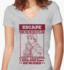 Cody Travers Women's Fitted V-Neck T-Shirt