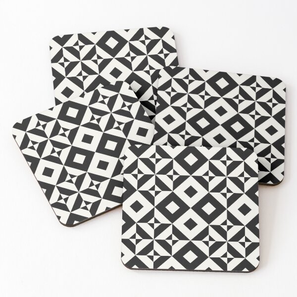 Item preview, Modern Black and White Geometric Artwork No.20 designed and sold by venella.