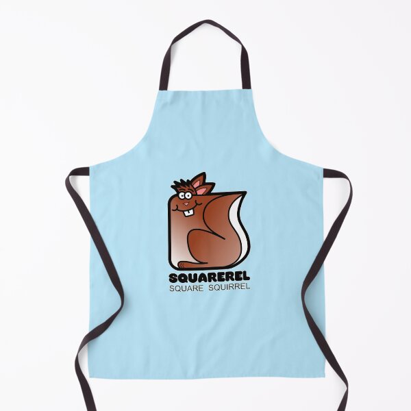 Item preview, Square Squirrel Retro Minimalist Squarerel Blue designed and sold by Quooki.