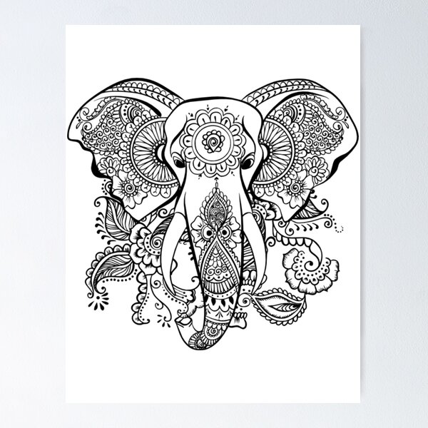 tattoosbypj:elephant-decorative