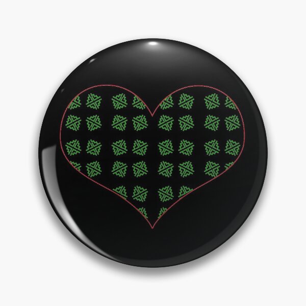 Item preview, Hmong Heart Cross Stitch Pattern designed and sold by HmongDesignsByM.