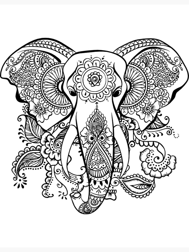 Elephant Temporary Tattoo Elephant Head Temporary Tattoo Bohemian Temporary Tattoo  Boho Accessory Boho Gift Idea Boho Gift - Etsy