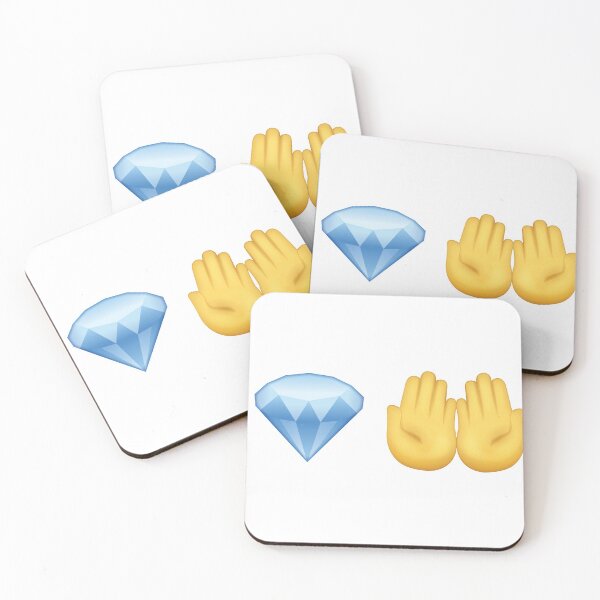 Item preview, Diamond Hands Emoji Stocks Crypto designed and sold by Aetha.
