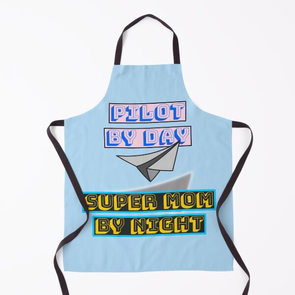 Item preview, Pilot By Day Super Mom by Night designed and sold by Ngaiseot.