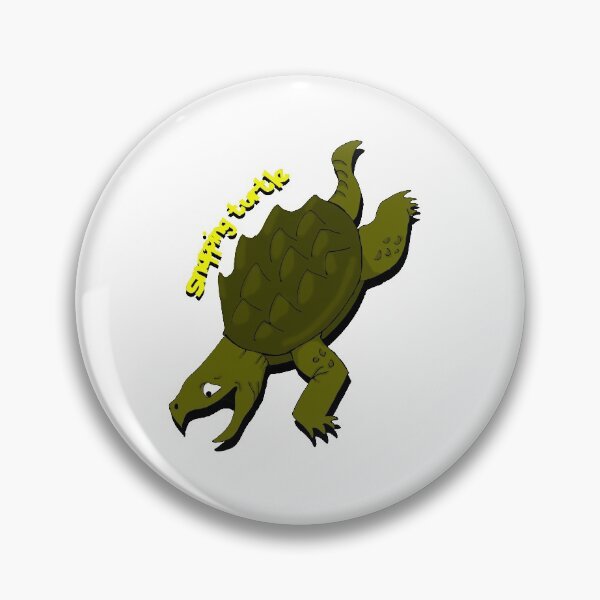 Item preview, snapping turtle designed and sold by adrart7.