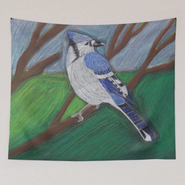 Item preview, Blue Jay - Pastel Painting designed and sold by Michael Keeter.