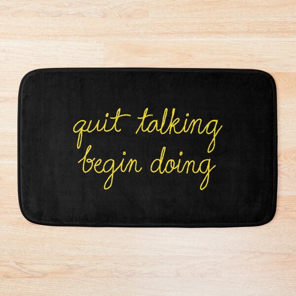Item preview, Quit Talking Begin Doing designed and sold by GBDesigner.