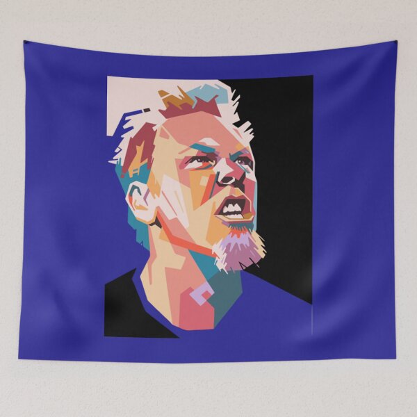 Item preview, James Hetfield designed and sold by HandmadebyWolf.